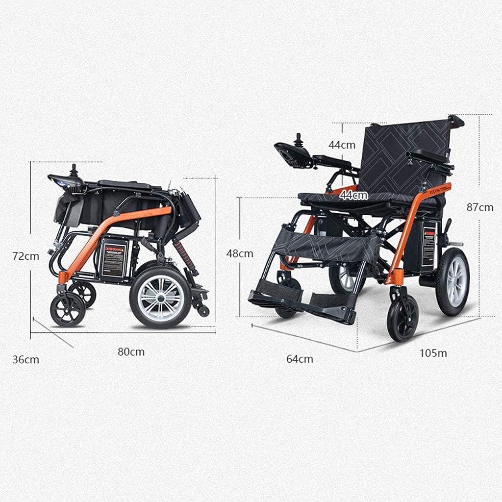 アルミ電動車椅子旅行電動パワーチェア超ポータブル折りたたみ電動